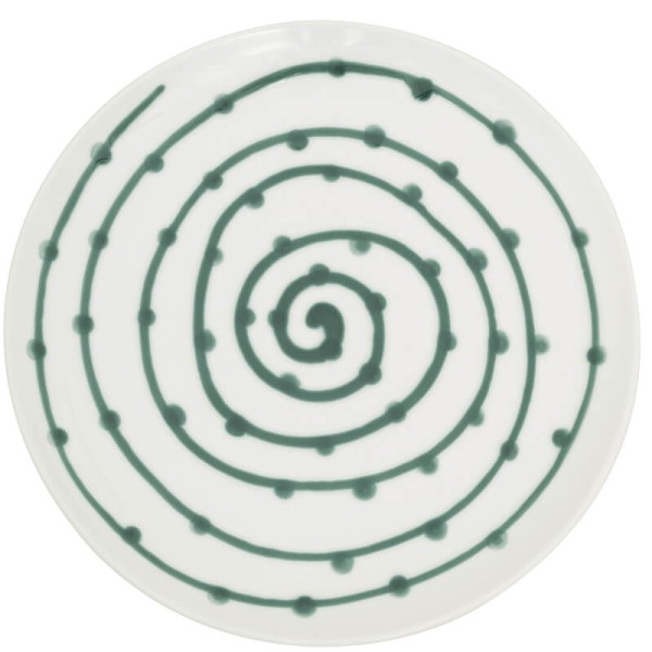 Urban Nature Culture Ersteller "Swirl" weiß grün Ø 28 cm