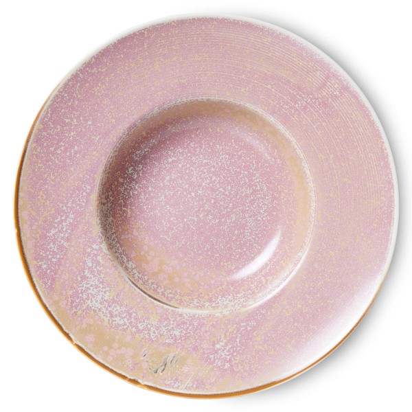 HKliving Chef Ceramics tiefer Pastateller Ø28cm Keramik pink