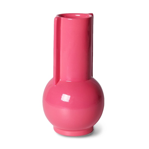 HKliving Vase Hot Pink 20 cm