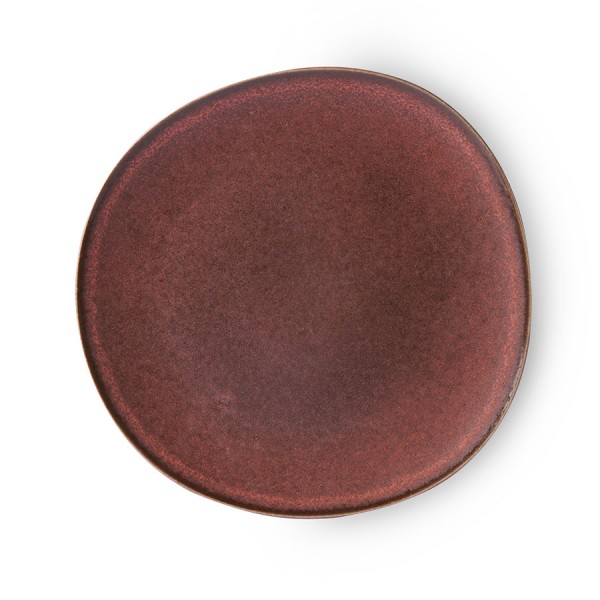 HK Living Essteller Keramik Bold & Basic Ø29cm Keramik Terra