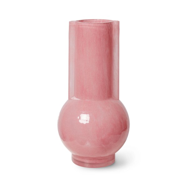 Klein aber kraftvoll! Diese Serie von rosa Vasen benötigt nicht viel, um einen Raum aufzuhellen. Erhältlich in 3 aufregenden Rosatönen sowohl aus Glas als auch aus Keramik. Mischen Sie sie oder stellen Sie sie separat auf, sie werden sicherlich strahlen!
