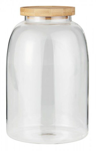 IB Laursen Vorratsglas mit Bambusdeckel 4 Liter