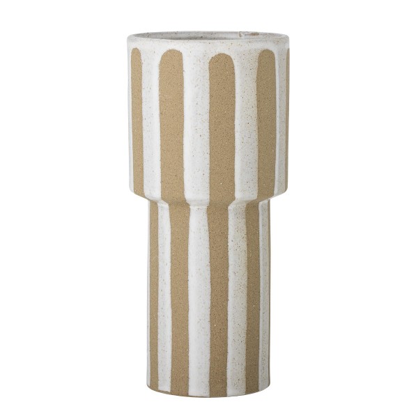 Bloomingville Vase Awah 28,5 cm natur weiß
