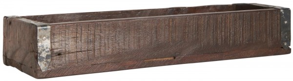 Ib Laursen Holzkiste mit Metallbeschlag UNIKA 35 cm