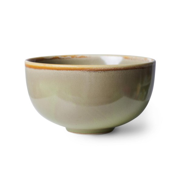 HKliving Schüssel Chef Ceramics Ø10,7 cm Keramik gruen