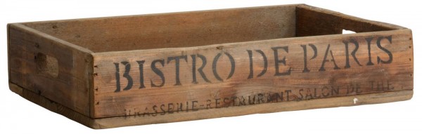 IB Laursen Tablett Holz "Bistro de Paris" 